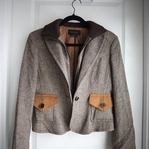 BCBGMaxAzria tweed jacket.